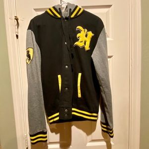 Hufflepuff women’s letterman jacket Harry Potter